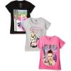imageSTAR WARS Girls Classic Graphic Tee 3PackAssorted