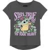 imageSTAR WARS Girls The Mandalorian Grogu The Child TShirt  Girls 416Black