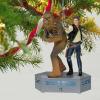 imageHallmark Keepsake Christmas Ornament 2024 Star Wars The Phantom Menace 25th Anniversary QuiGon Jinn Gifts for Star Wars FansHan Solo and Chewbacca