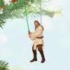 imageHallmark Keepsake Christmas Ornament 2024 Star Wars The Phantom Menace 25th Anniversary QuiGon Jinn Gifts for Star Wars FansQuiGon Jinn