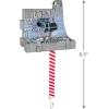 imageHallmark Keepsake Christmas Ornament and Stocking Hanger Star Wars A New Hope Darth Vaders TIE Fighter with Light and Sound Gifts for Star Wars Fans