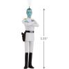 imageHallmark Star Wars Ahsoka Grand Admiral Thrawn Christmas OrnamentAdmiral Thrawn