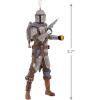 imageHallmark Star Wars The Mandalorian BoKatan Kryze Christmas OrnamentThe Mandalorian
