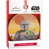 imageHallmark Star Wars The Mandalorian BoKatan Kryze Christmas OrnamentThe Mandalorian with Grogu