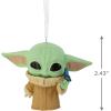 imageHallmark Star Wars The Mandalorian Grogu with Butterfly Funko POP Christmas OrnamentGrogu