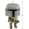 imageHallmark Star Wars The Mandalorian Grogu with Butterfly Funko POP Christmas OrnamentThe Mandalorian with The Child