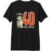 imageStar Wars Yoda 40th Birthday Premium Triblend TShirtBlack