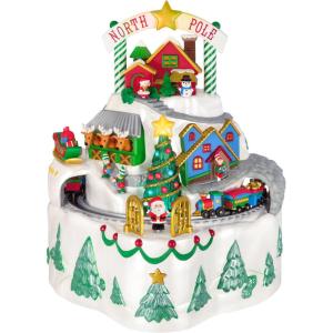 imageHallmark Keepsake Christmas Tabletop Decoration Star Wars The Merriest House in the Galaxy Musical With Light Gifts for Star Wars FansNorth Pole Village