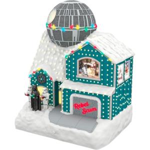 imageHallmark Keepsake Christmas Tabletop Decoration Star Wars The Merriest House in the Galaxy Musical With Light Gifts for Star Wars FansThe Merriest House