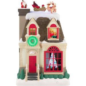 imageHallmark Keepsake Christmas Tabletop Decoration Star Wars The Merriest House in the Galaxy Musical With Light Gifts for Star Wars FansUp on the Housetop