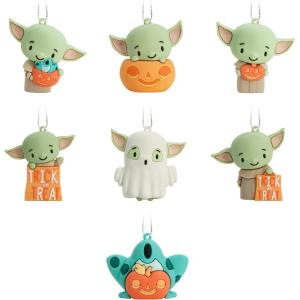 imageHallmark Star Wars The Mandalorian BoKatan Kryze Christmas OrnamentGrogu Mystery Set of 2