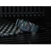 imageCitizen Mens EcoDrive Star Wars Darth Vader Black Ion Plated Case Watch with Gray Leather Strap Black Dial Model BM749800W
