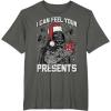 imageStar Wars Christmas Darth Vader I Can Feel Your Presents TShirtAsphalt Grey