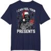 imageStar Wars Christmas Darth Vader I Can Feel Your Presents TShirtNavy Blue