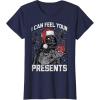 imageStar Wars Christmas Darth Vader I Can Feel Your Presents TShirtNavy Blue