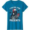 imageStar Wars Christmas Darth Vader I Can Feel Your Presents TShirtSapphire Blue