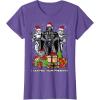imageStar Wars Christmas Darth Vader Stormtroopers Feel Presents TShirtPurple Heather
