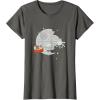 imageStar Wars Christmas Death Star Sleigh Ride TShirtAsphalt Grey