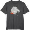 imageStar Wars Christmas Death Star Sleigh Ride TShirtDark Heather Grey