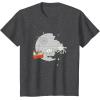 imageStar Wars Christmas Death Star Sleigh Ride TShirtDark Heather Grey