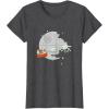 imageStar Wars Christmas Death Star Sleigh Ride TShirtDark Heather Grey