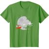 imageStar Wars Christmas Death Star Sleigh Ride TShirtGrass Green