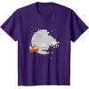 imageStar Wars Christmas Death Star Sleigh Ride TShirtPurple