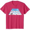 imageStar Wars Christmas Holiday Logo Hoth ATAT Reindeer Funny TShirtRed Heather