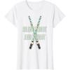 imageStar Wars Christmas Silent Night Jedi Knight Lightsabers TShirtWhite
