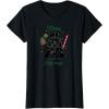 imageStar Wars Darth Vader Cute Christmas Holiday Merry Sithmas TShirtBlack