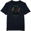 imageStar Wars Darth Vader Cute Christmas Holiday Merry Sithmas TShirtBlack