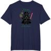 imageStar Wars Darth Vader Cute Christmas Holiday Merry Sithmas TShirtNavy Blue