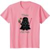 imageStar Wars Darth Vader Cute Christmas Holiday Merry Sithmas TShirtPink