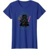 imageStar Wars Darth Vader Cute Christmas Holiday Merry Sithmas TShirtRoyal Blue