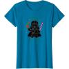 imageStar Wars Darth Vader Cute Christmas Holiday Merry Sithmas TShirtSapphire Blue