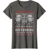 imageStar Wars Darth Vader Lack Of Cheer Ugly Christmas TShirt TShirtAsphalt Grey
