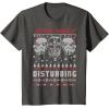 imageStar Wars Darth Vader Lack Of Cheer Ugly Christmas TShirt TShirtAsphalt Grey