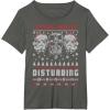 imageStar Wars Darth Vader Lack Of Cheer Ugly Christmas TShirt TShirtAsphalt Grey