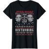 imageStar Wars Darth Vader Lack Of Cheer Ugly Christmas TShirt TShirtBlack