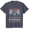 imageStar Wars Darth Vader Lack Of Cheer Ugly Christmas TShirt TShirtHeather Blue