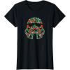 imageStar Wars Holiday Christmas Death Star Stormtrooper Helmet TShirtBlack