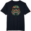 imageStar Wars Holiday Christmas Death Star Stormtrooper Helmet TShirtBlack