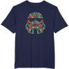 imageStar Wars Holiday Christmas Death Star Stormtrooper Helmet TShirtNavy Blue