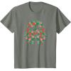 imageStar Wars Holiday Christmas Death Star Stormtrooper Helmet TShirtOlive Heather