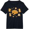 imageStar Wars Holiday Christmas Gingerbread Cookie Heroes TShirtBlack