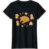 imageStar Wars Holiday Christmas Gingerbread Cookie Heroes TShirtBlack