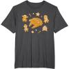 imageStar Wars Holiday Christmas Gingerbread Cookie Heroes TShirtDark Heather Grey