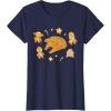 imageStar Wars Holiday Christmas Gingerbread Cookie Heroes TShirtNavy Blue