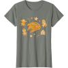 imageStar Wars Holiday Christmas Gingerbread Cookie Heroes TShirtOlive Heather