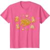 imageStar Wars Holiday Christmas Gingerbread Cookie Heroes TShirtPink Heather